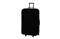 Go Explore Large 2 Wheel Suitcase - Black